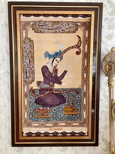 فرش ابریشم قم