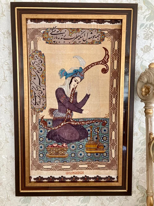 فرش ابریشم قم